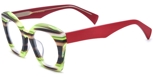 Sequim – Pattern-Green Glasses