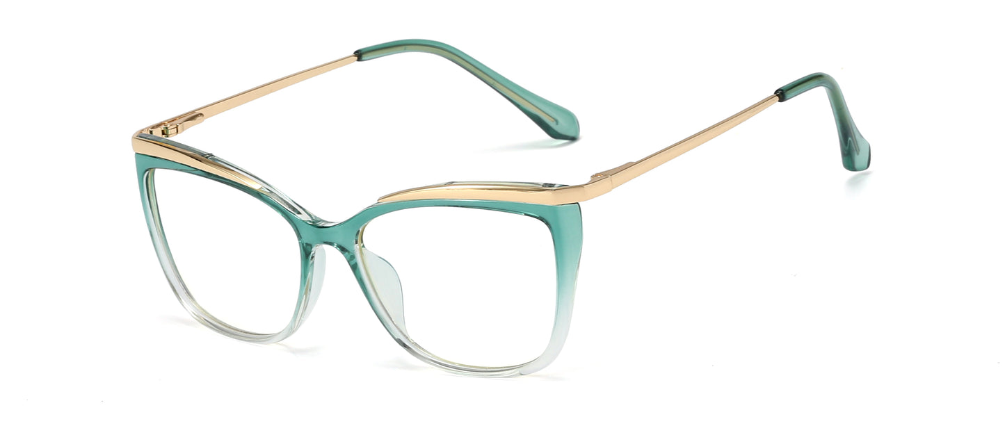 Valencia – Translucent-Green Glasses