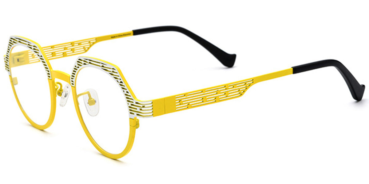 Topeka – Pattern-Yellow Glasses
