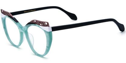 Destin – Pattern-Green Glasses