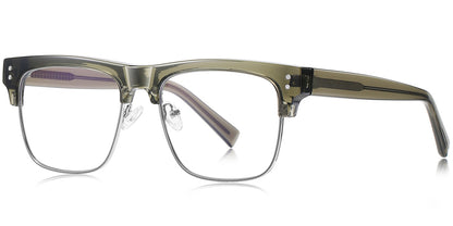 Lyon – Translucent-Green Glasses