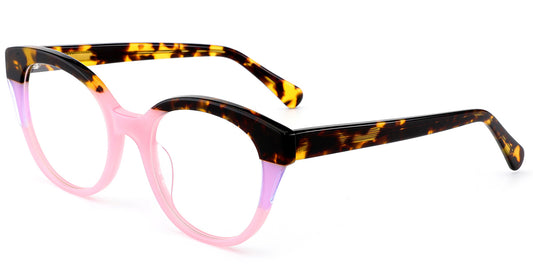 Kandy– Pattern-Pink Glasses