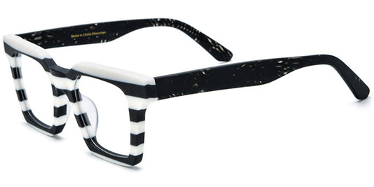 Aspen – Pattern-White Glasses