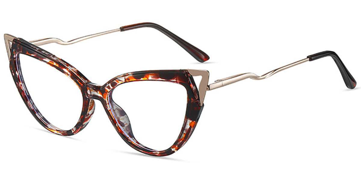 Catania – Pattern-Brown Glasses