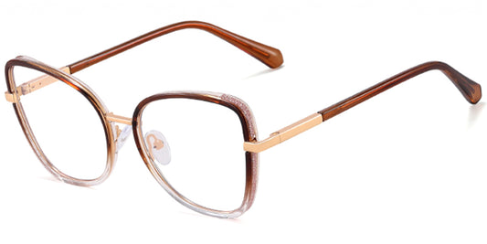 Paris – Gradient Brown Glasses