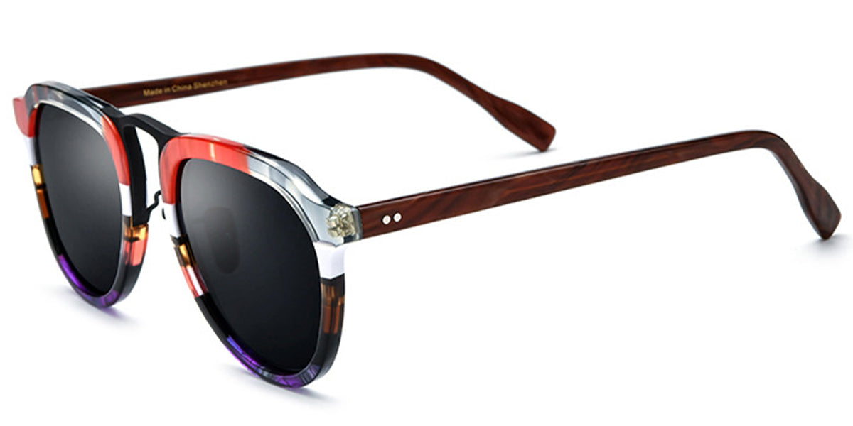 Kazan – Pattern-Black Sunglasses