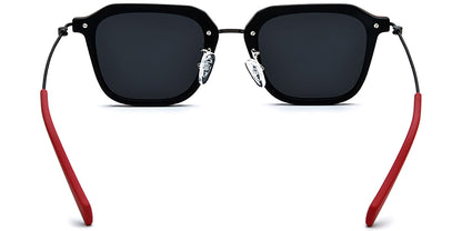 Dijon – Pattern-Red Sunglasses