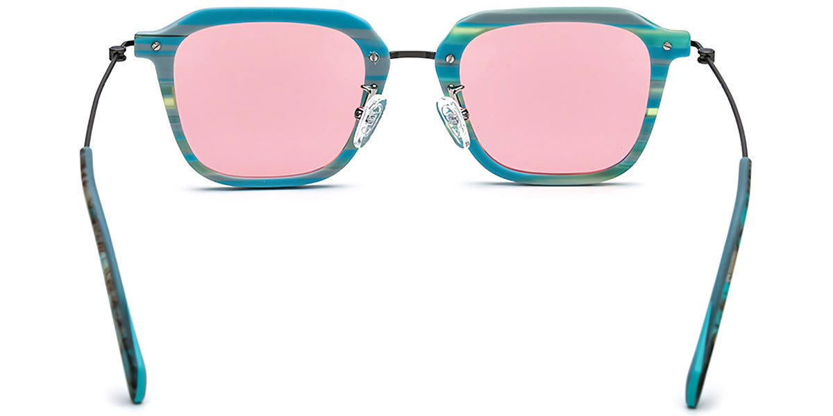 Dijon – Pattern-Blue Sunglasses