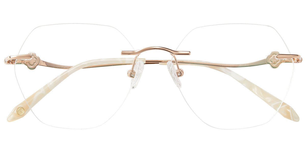 Pristina – Rose Gold Glasses