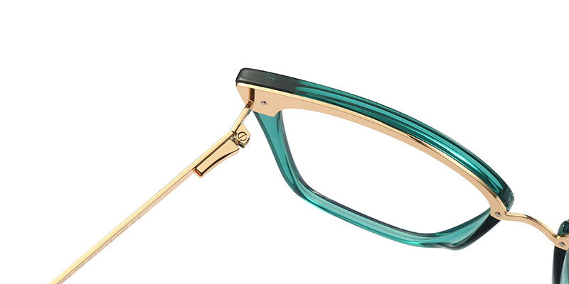 Chicago – Translucent-Green Glasses