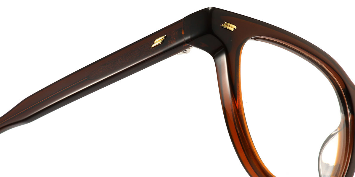 Vigo – Translucent-Brown Glasses