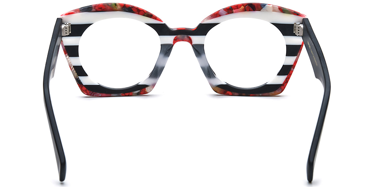 Sequim – Pattern-White Glasses