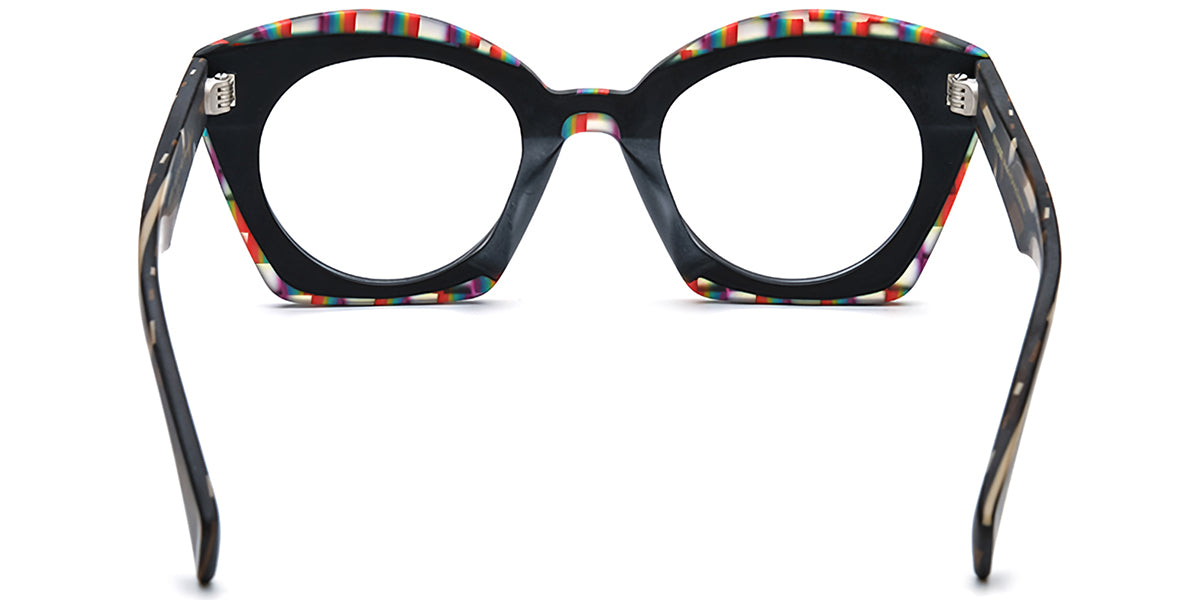 Sequim – Pattern-Black Glasses