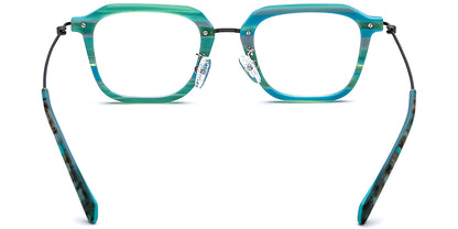 Dijon – Pattern-Blue Glasses
