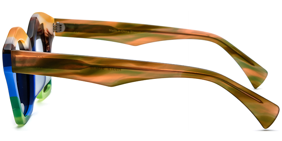 Abisko – Pattern-Blue Sunglasses