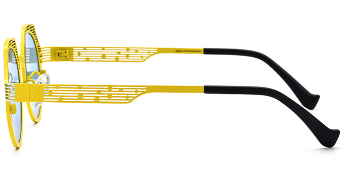 Topeka – Pattern-Yellow Sunglasses