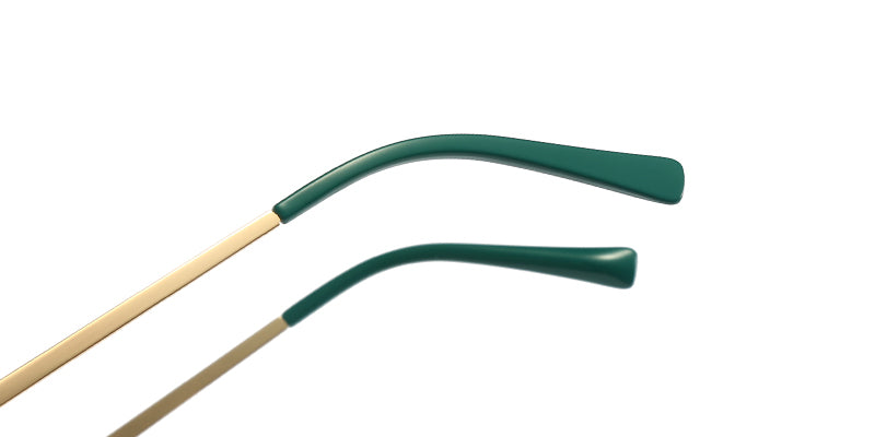 Chicago – Translucent-Green Glasses