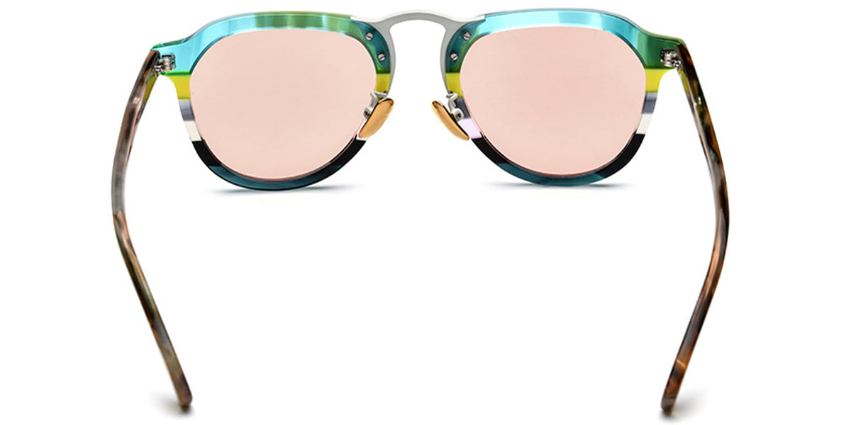 Kazan – Pattern-White Sunglasses