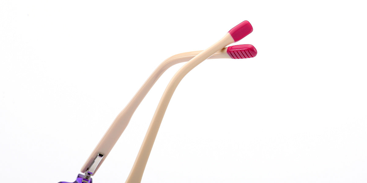 Lisse – Translucent-Purple Glasses