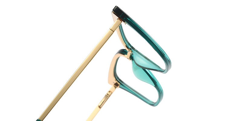 Chicago – Translucent-Green Glasses